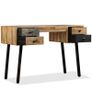 Writing Desk Solid Reclaimed Teak 110x50x76 cm Image 7