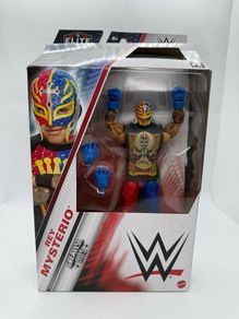 wwe elite greatest hits Rey Mysterio (damaged packaging )