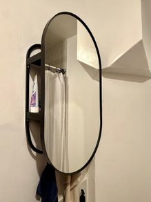 Mirror with storage