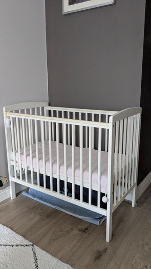 Space Saver Cot Bed & Mattress