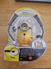 BRAND NEW Minions: The Rise of Gru  Nunchuck Swinging Stuart Action Figure