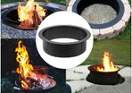 Fire Pit Ring/Liner Easy to Assemble Install Q235 Steel Outside Diameter 36