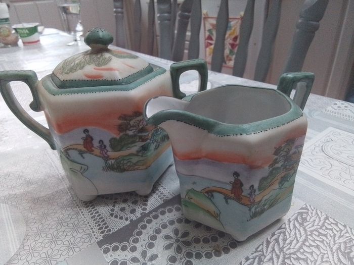 Nippon Noritake Sugar & Creamer