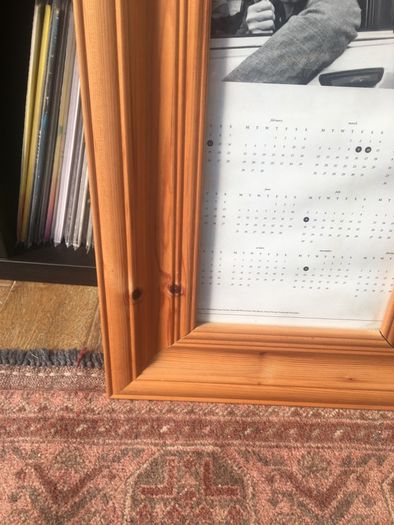 Wooden Picture Frame - handmade