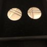 Silver coloured Cuff Links Image 2