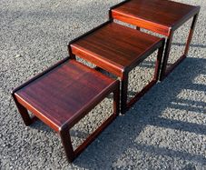 Mid Century Sunelm Nest of Tables c1970