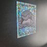 Muk 1999 Merlin Pokemon Sticker Holographic Prism Image 4