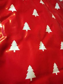 Christmas extra large pvc table covering