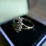 Vintage 9ct Yellow Gold 375 Gold Garnet  Ring 2,0g size L1/2 Image 3