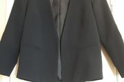 Jacket/Short Waist/Hipster Fitted Jacket Colour: Navy  ..  Size: 10 UK ..  Reduced