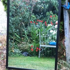 mirror cast iron black mirror