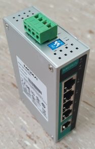 MOXA EDS-205A Unmanaged Ethernet switch with 5 10/100BaseT(X) ports