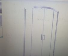 Quadrant shower enclosure