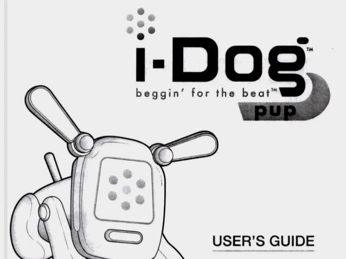 Rare Vintage 2005 Silver Hasbro iDog Pup. Working - See My Video on Ebay!