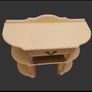 Solid Mahogany French Style Hall Table Image 5
