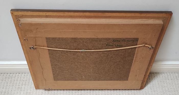 Signed Vintage Painting 'Barna Woods' (26349)