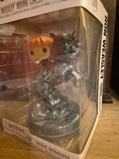 Funko Pop! Ron Weasley Riding Chess Piece 82 , Movie Moments (Mint, Never Opened)