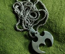 NEW Tungsten Carbide Pendant Bat