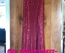 Sequin maxi dress