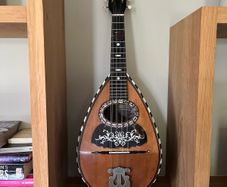 Restored 1898 Alfonso Abatte Mandolin Bowlback