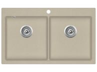 main image for ad Granite Kitchen Sink Double Basins Beige