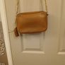 handbag  micheal kors tan leather crossbody very god condition Image 5