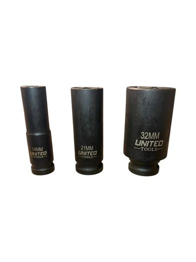 United Tools 35pc 1/2" Deep & Shallow Impact Socket Set