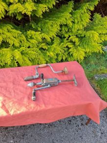 2 vintage manual drills possible to post