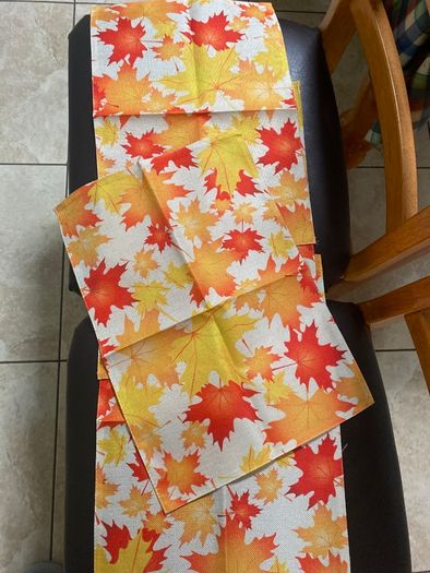 4 Autumn Placemats.