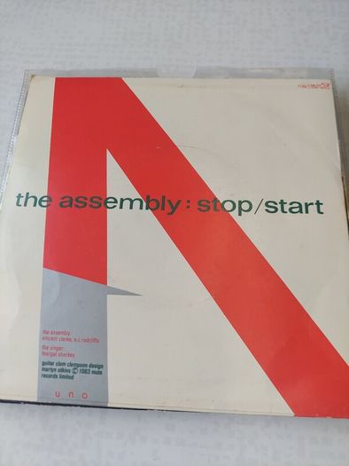 The Assembly - Never Never - 7" vinyl
