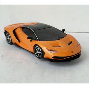 Scalextric Lamborghini Centenario Slot Car. (Orange) - street supercar