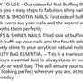 New unused 4 sided nail smoothing & buffing block Image 2