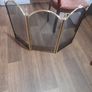 New 3 Way Brass Spark Guard for Open Fireplace, in Box only taking out for photos Image 5