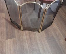 New 3 Way Brass Spark Guard for Open Fireplace, no Box