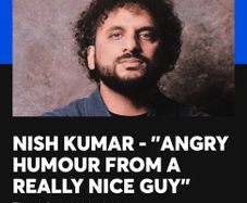 Nish Kumar Comedy Show Tickets Vicar Street