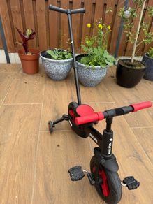 5 in 1 balance bike in excellent condition.
