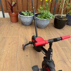 5 in 1 balance bike in excellent condition.