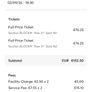 ASAP rocky tickets x 2 seated Image 2