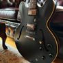 2006 Gibson ES-335 Dot Satin Trans Black Image 3