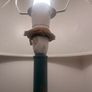 Teal Vintage Style Floor Lamp Image 5