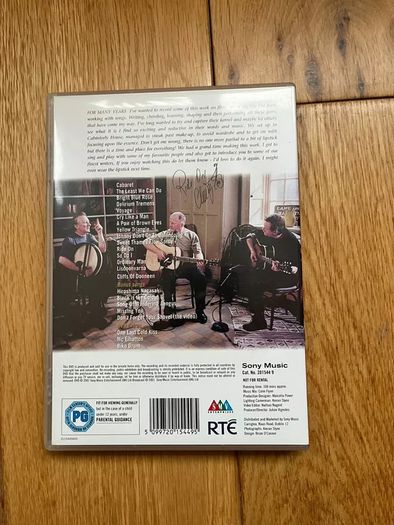 Christy Moore Uncovered Dvd - Excellent Condition -shane Macgown, Sinead Oconnor