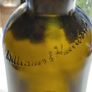 387 - Set of 3 1877 Williams and Humbert Dark Glass Embossed Letters Decorative Collectible Brandy 1970s Bottles Image 4