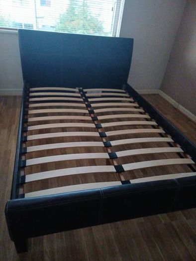 Faux Leather Bed Frame
