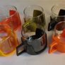 Vintage JAJ Pyrex and Plastic 1960's drinking mugs/cups Image 7