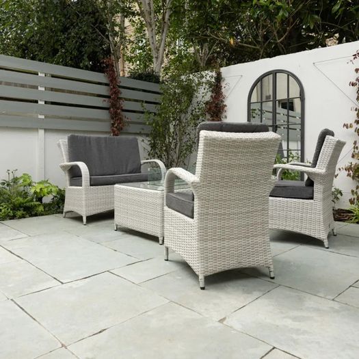 Kota Green Limestone Hand-Cut Natural Paving Patio Pack 15.12m