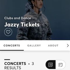 Jazzy tickets