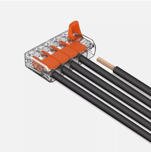 2/3/5 way Universal Electrical Wire Cable Connector Quick plug-in Terminal 250V/32A Free viewing