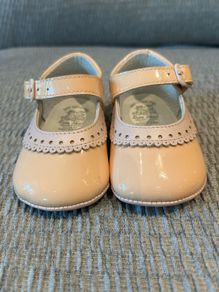 Baby girl shoes pink patent leather