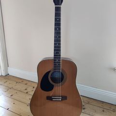 Encore W-265LH Left-Handed Acoustic Guitar Package - Case, Stand, Tuner & Strap