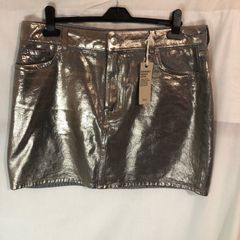 NEW M&S pewter skirt (size 16)